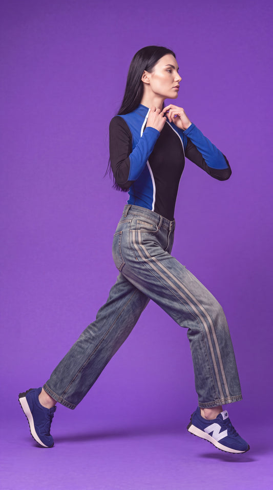 Current Zip Bodysuit