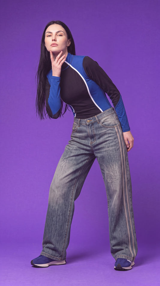 Current Zip Bodysuit