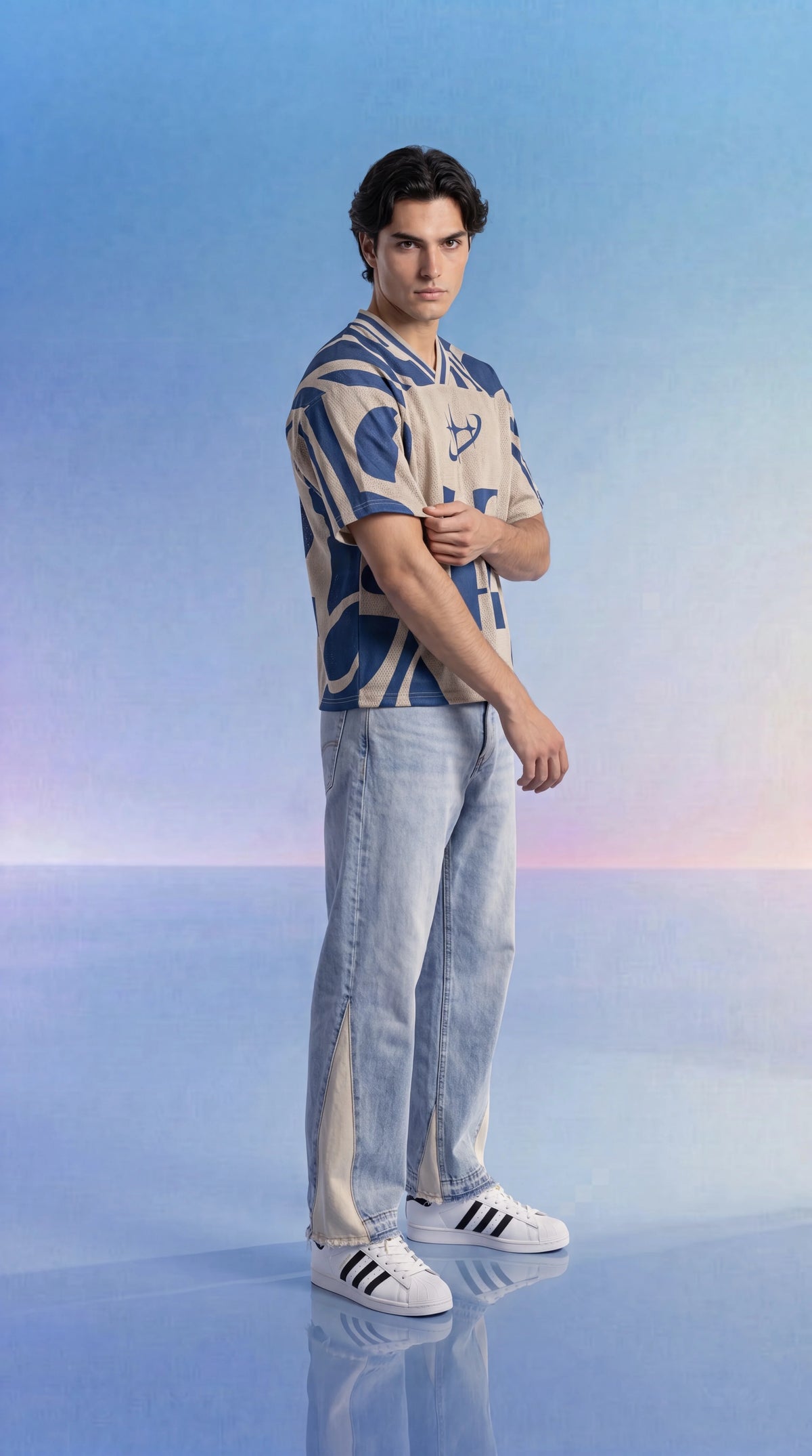 Fracture Mesh Jersey