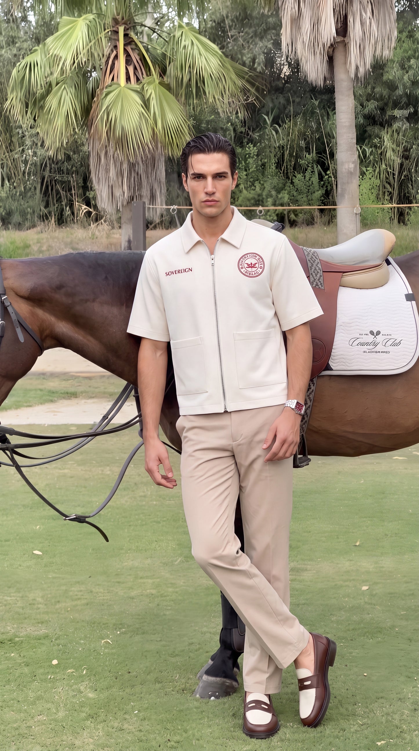 Sovereign Cream Overshirt