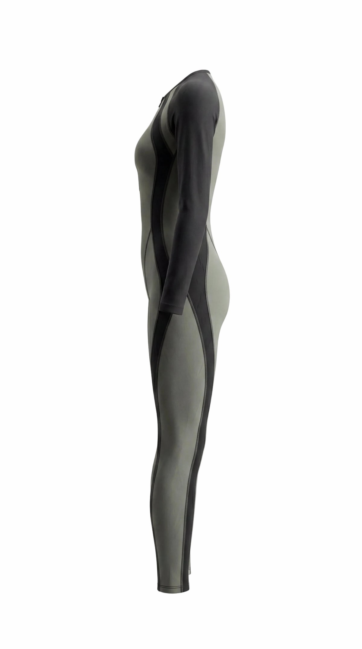 Olive/black Catsuit