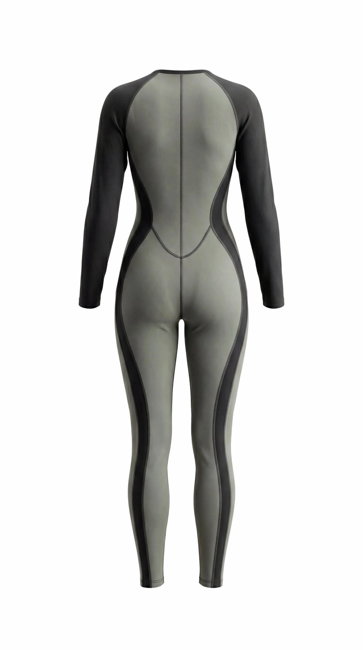 Olive/black Catsuit