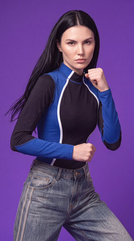 Current Zip Bodysuit