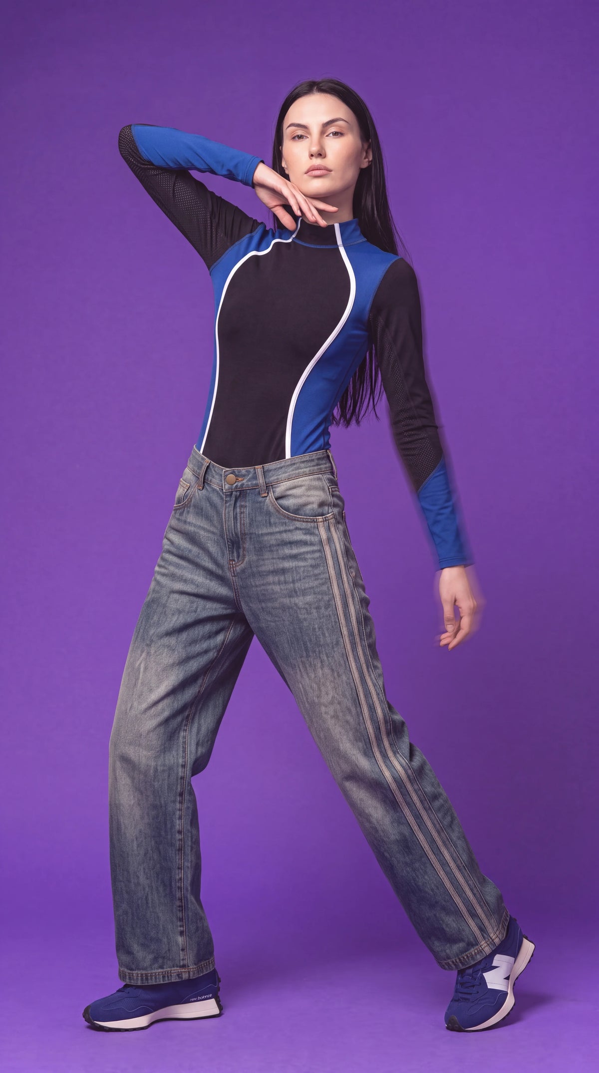 Current Zip Bodysuit