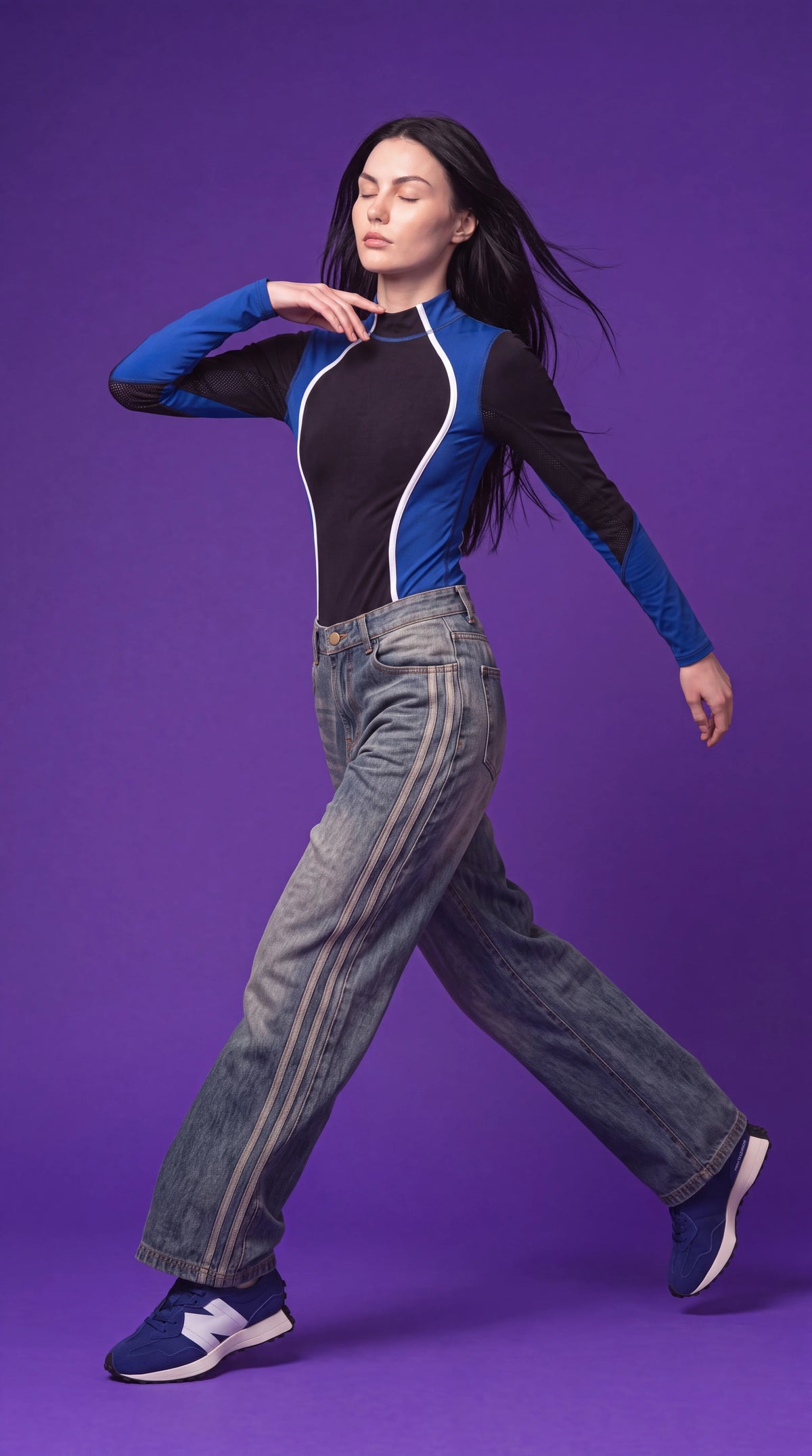 Current Zip Bodysuit