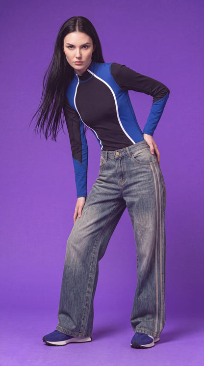 Current Zip Bodysuit