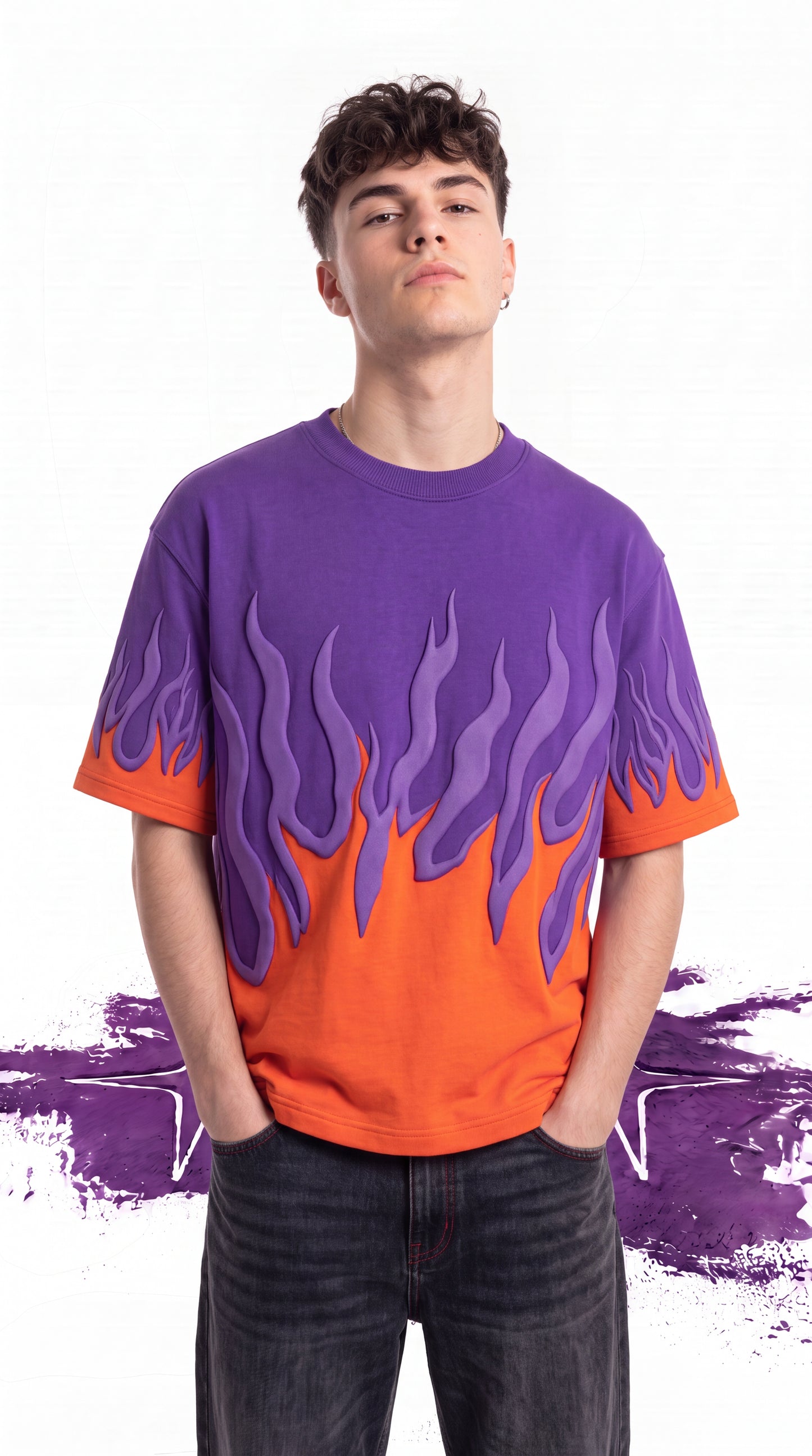 Ultraviolet Burn Sweatshirt
