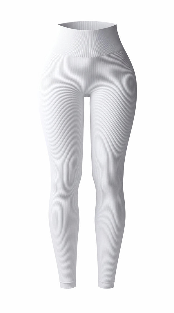 Whiteout Zip Crop Set